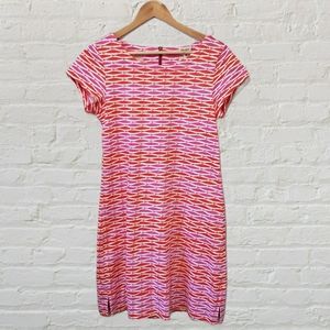 Hatley tropical fish pattern tshirt mini dress size small